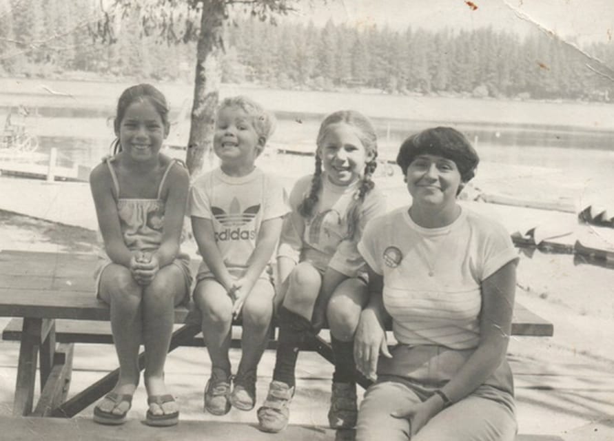 Lake Retreat family camp, 1985.
